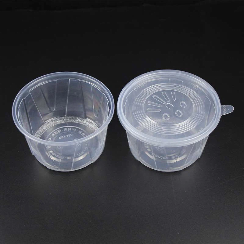 Blue Covered Soup Bowl For Packaged Food