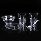 Kat Moso Jetab Crystal Tablo Mete Pou Restoran