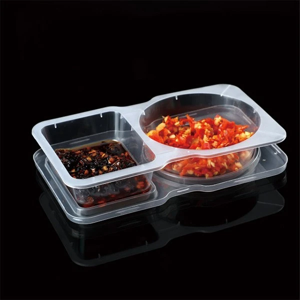 Transparent Plastic Sauce Cup 1.5 Oz 2 Oz With Lid